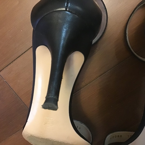 Gianvito Rossi Portofino 70 black leather 36 - Picture 9 of 11